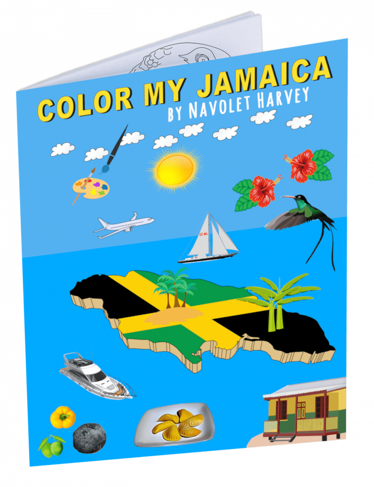 Free Jamaican Coloring Book, Caribbean coloring book, Jamaican coloring book